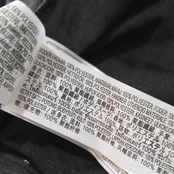 Disney Onsie Mickey Mouse Skeleton Hoodie Costume Glow In The Dark Size 9/10 NWT - Picture 8 of 8